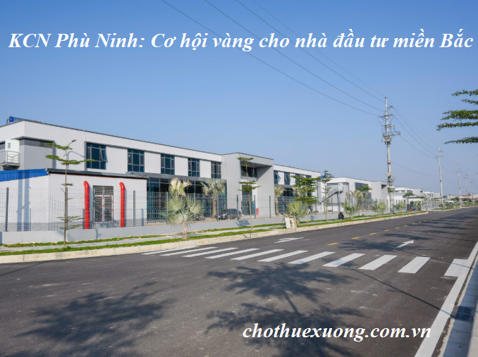 Thuê đất KCN Phù Ninh – Giá tốt, vị trí đẹp